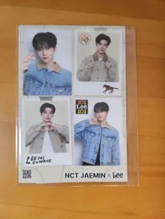 NCT JAEMIN x Lee フォトカード＆ステッカーセット