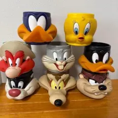 ルーニーテューンズ セサミストリート3D フェイスマグ 9点 - メルカリ