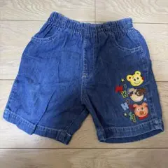 ミキハウス　 デニムハーフパンツ 90