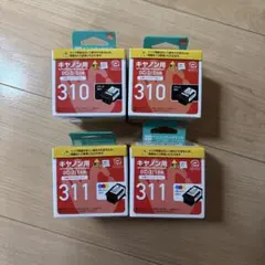 キヤノン BC-310 BC-311 インクカートリッジ 4個セット