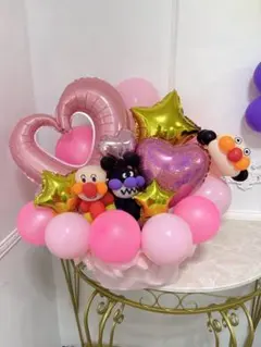 ※2月オーダーストップ中※バルーン卓上ブーケ☆お誕生日会に☆