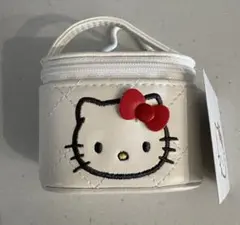 【新品未使用タグ付き】ハローキティ　サンリオ　バニティ　ミニアクセサリーケース