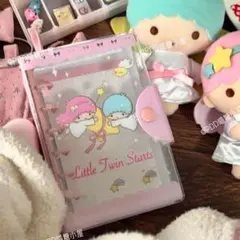 キキララ シール帳 バインダー 6穴 高さ13.5cm横9cm