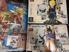 ドラゴンボール40th一番くじ　其の二　A賞孫悟空　B賞ベジータ　POP付き