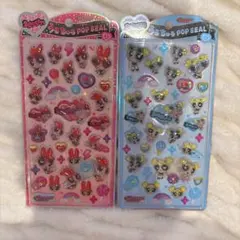 国内正規品 うるちゅるポップシール パワーパフガールズ ブロッサム バブルス