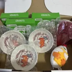未使用　SUSHIRO マメ皿　3枚セット　貯金箱　だっこずし　スシロー　5点