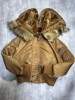 Y2K✨アヴィレックス N-2B ミリタリージャケット 短丈 ファー　サムホール