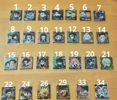 鬼滅の刃デフォルメシールウエハース14