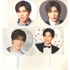 目黒蓮　SnowMan うちわ SnowWorld RAYS iDOME Lab