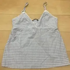 Brandy Melvill チェックキャミソール