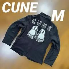 CUNE キューン　ジャケット　長袖　メンズ　Mサイズ　黒　ブラック