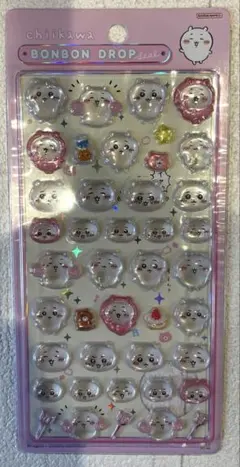 国内正規品ちいかわボンボンドロップシール