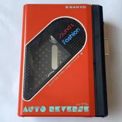 激レア SANYO JJ-P1 カセットプレーヤー レッド 激レア SANYO JJ-P1 カセットプレーヤー レッド