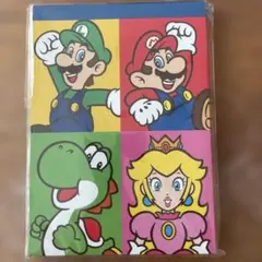 スーパーマリオポストカード4枚入り×1セット - メルカリ