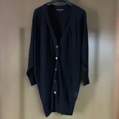新品！Studio Clip 長袖カーディガン ブラック Mのサムネイル