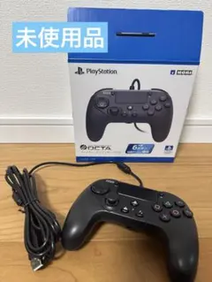 OCTA 有線ゲームコントローラー ブラック/ps4/ps5/pc