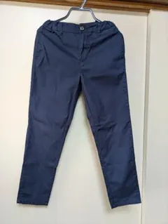 H&M　キッズ　ネイビーチノパンツ