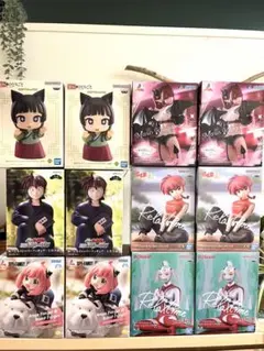 最新プライズフィギュア12点セット 着せ恋リズ アーニャ らんま等まとめ売り