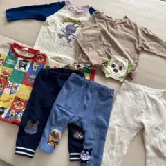 アンパンマン　わんわん　UNIQLO 90サイズ　長袖まとめ売り