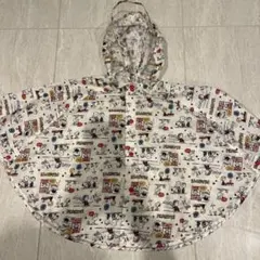 レインポンチョ　スヌーピー　80〜95サイズ