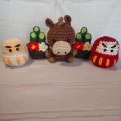 2025年最新】お正月あみぐるみの人気アイテム - メルカリ