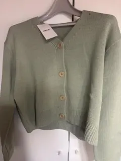 DHOLIC 4 Color Button Cardigan グリーン