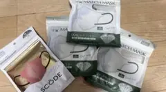SCODE MATCH MASK 小顔セマスク 計37枚入りのサムネイル
