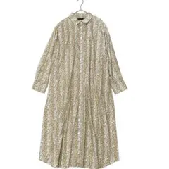 極美品/23AW/showerparty/リバティプリント シャツワンピース 極美品/23AW/showerparty/リバティプリント シャツワンピース - メルカリ