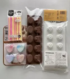 スリーコインズ/タイガークラウン/チョコ・ゼリーモールドまとめ売りのサムネイル