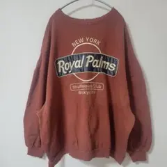 GYDA ジェイダ ブラウンドルマンスウェットフリーサイズRoyal Palms