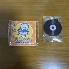 あひるのペックル はぴだんぶい レコード型ボールチェーン サンリオ