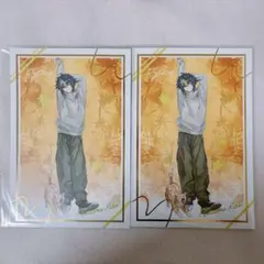 伊波ライ 【秋日和】まねきコラボ 特典 箔押しポストカード