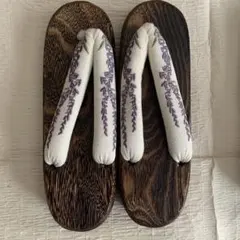 【新品】utatane 下駄 単品 ③