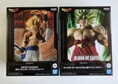 ドラゴンボールZ フィギュア2体セット　超サイヤ人ブロリー&超サイヤ人ゴジータ