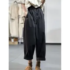 3色展開 テーパードパンツ 着痩せ カジュアル シンプル 大きいサイズ 通勤