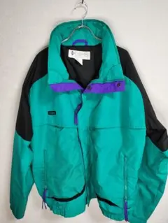 90s Columbia ナイロンジャケット XXL オーバーサイズ　powde