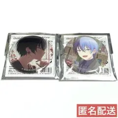 【青柳冬弥】プロセカ グリッター缶バッジ 51A ＆ 52A セット