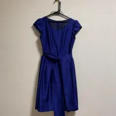 ワンピース 結婚式 Aimer ブルー