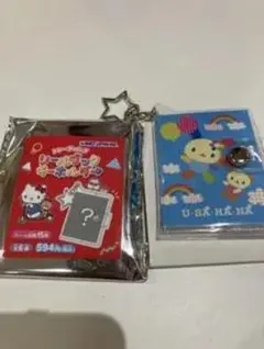 ハローキティ・リラックマ アクリルキーホルダー2個セット