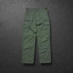 【リペア跡あり】MIL TECカーゴパンツ実寸W34カーキミリタリードイツ