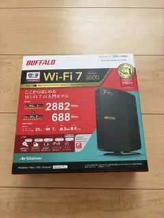 BUFFALO Wi-Fi 7無線ルーター バッファロー WSR3600BE4Pのサムネイル