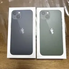 iPhone 13 ミッドナイト・グリーン 2台セット