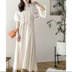 CLASSICAL ELF リネンライクマルチWAYロングキャミワンピ