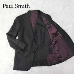 Paul Smith ポールスミス スーツ ベスト付 L2 グレー ストライプ