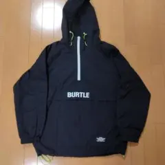 BURTLE プルオーバーナイロンジャケット Lサイズ ブラック
