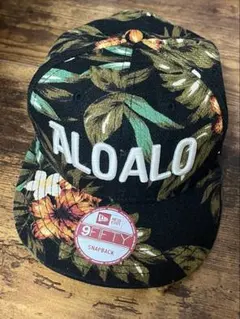 New Era ALOALO キャップ　総柄　フリーサイズ