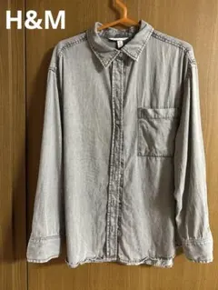 早い者勝ち★美品★ 人気ブランド！H&M 長袖　デニムシャツ