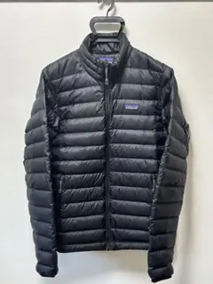 patagonia ブラック ダウンセーター S