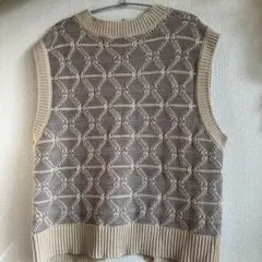 Lugnoncure ノースリーブニットベスト
