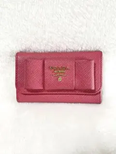 PRADA リボン キーケース